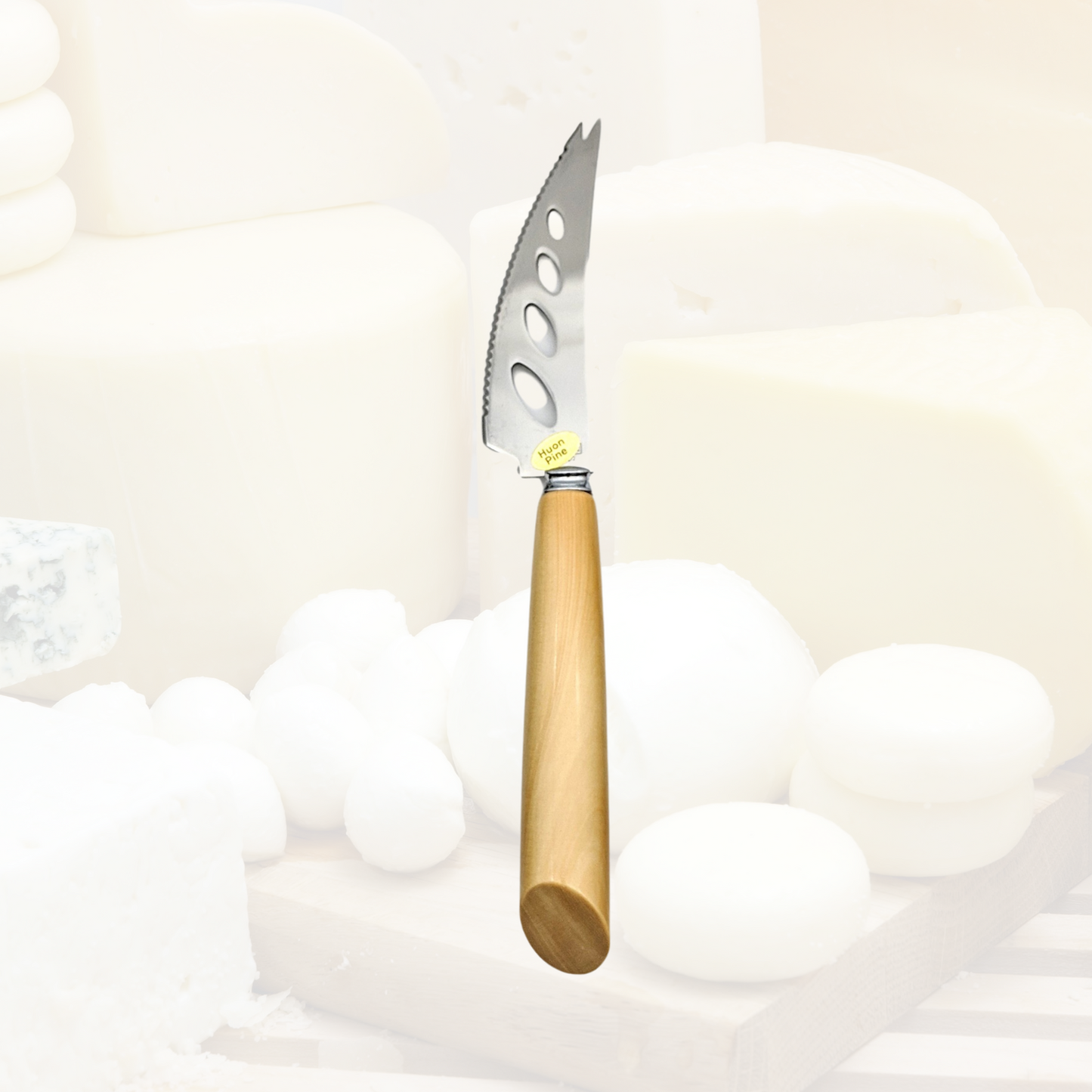 Tapered Holey Cheese Knife