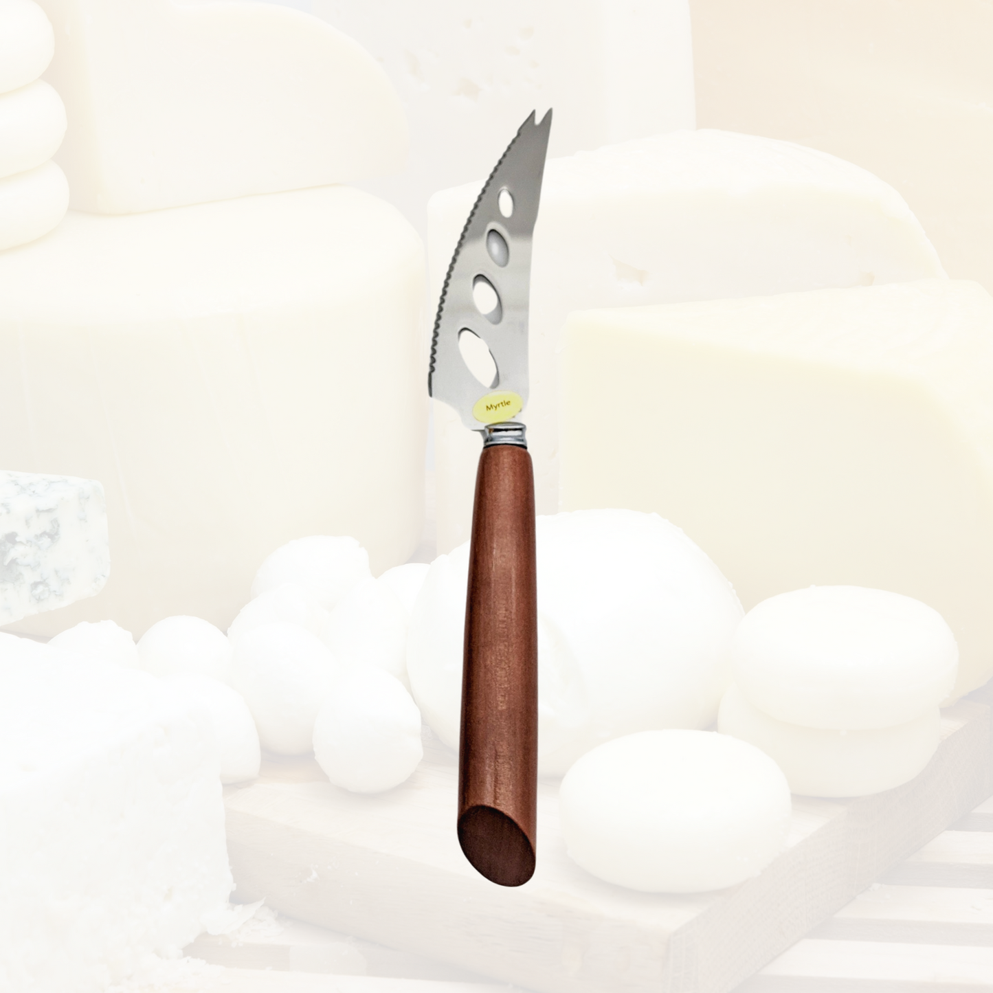 Tapered Holey Cheese Knife