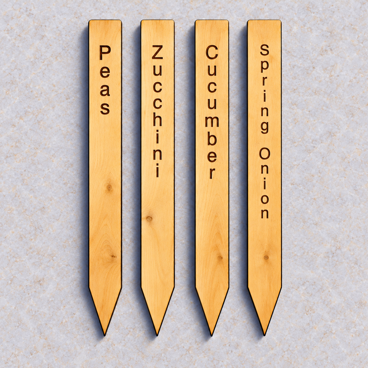 Huon Pine Garden markers