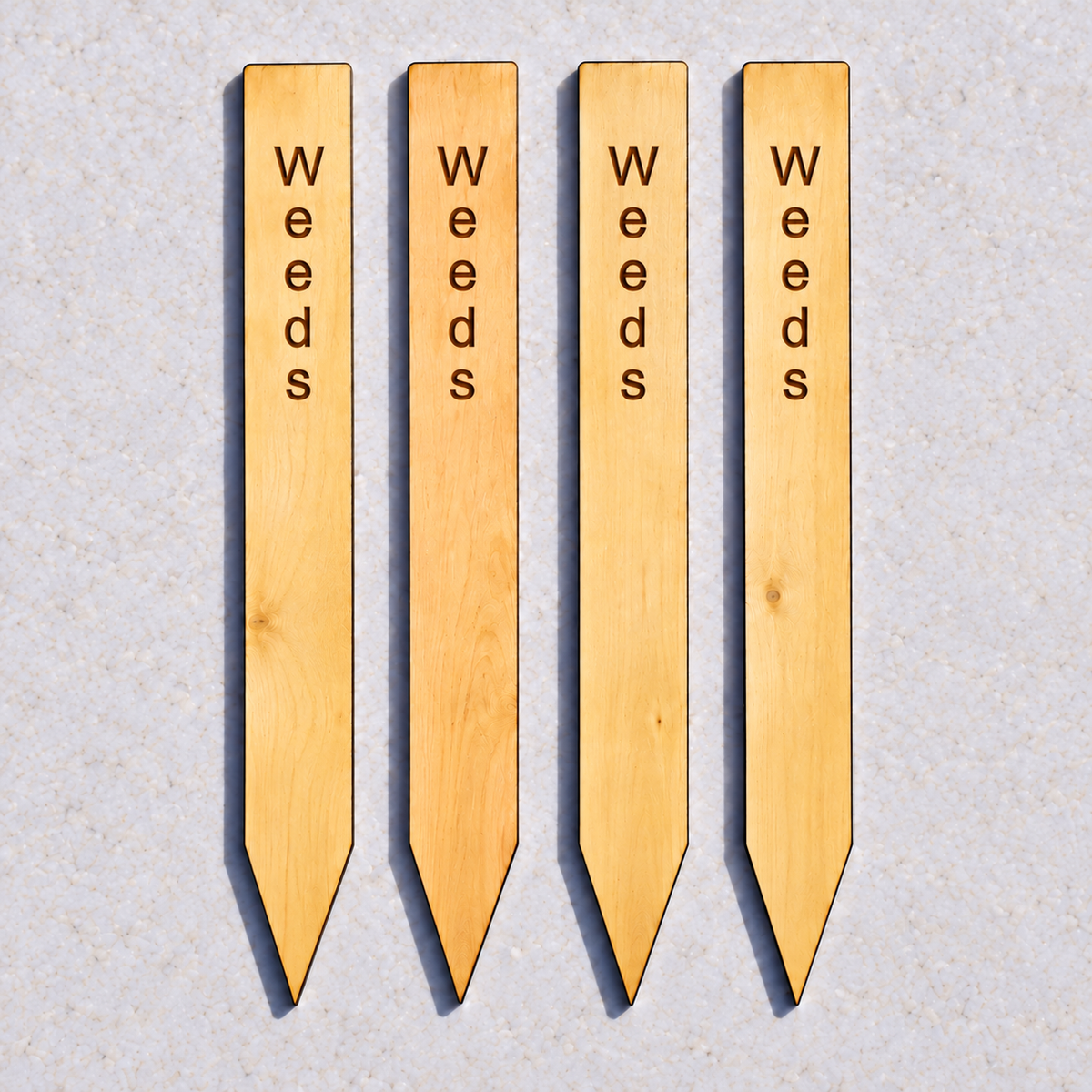 Huon Pine Garden markers