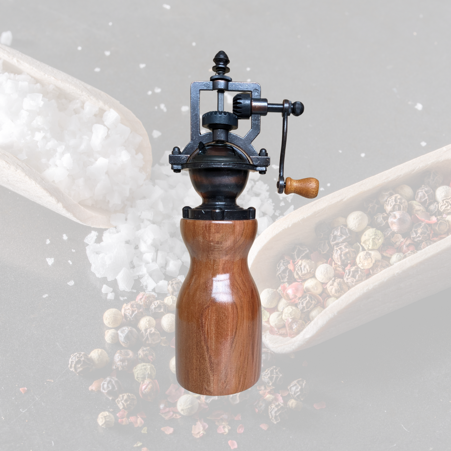 Antique Pepper Mill made from Tamanian Myrtle