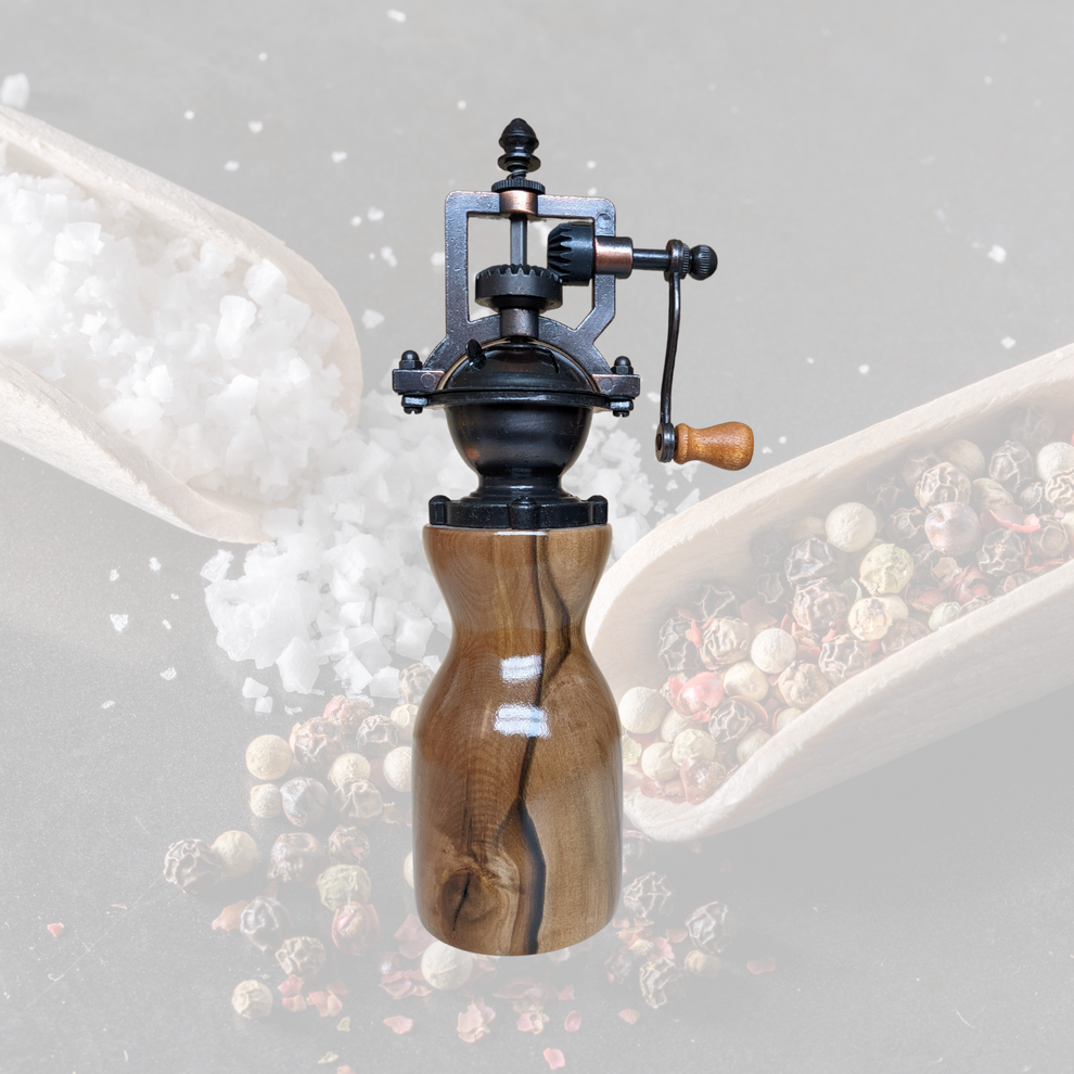 Antique Pepper or Salt Cranker – Tassie Timber Things