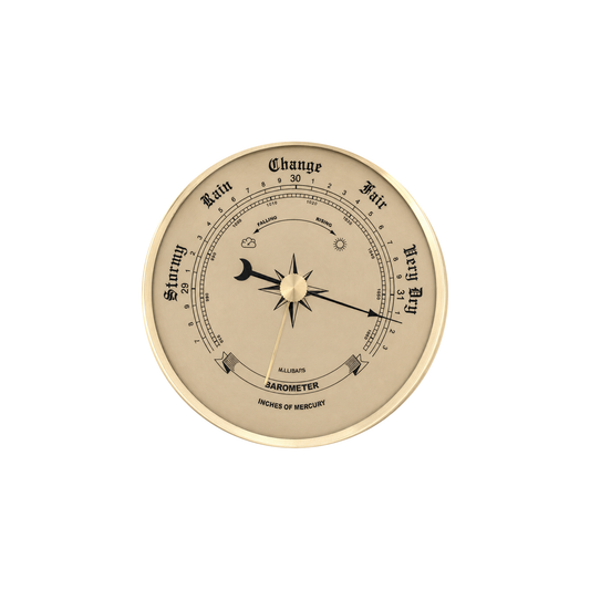Barometer - Gold - 90mm