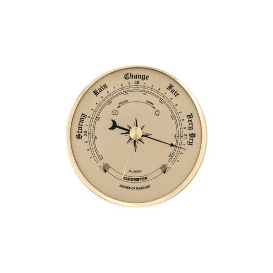 Barometer - Gold - 130mm
