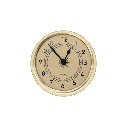 Gold Arab Clock - 90mm