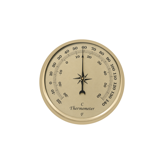 Thermometer - Gold - 90mm