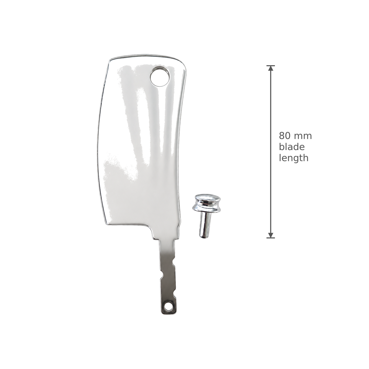 Cleaver Style Cheese Knife Blade