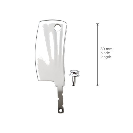 Cleaver Style Cheese Knife Blade