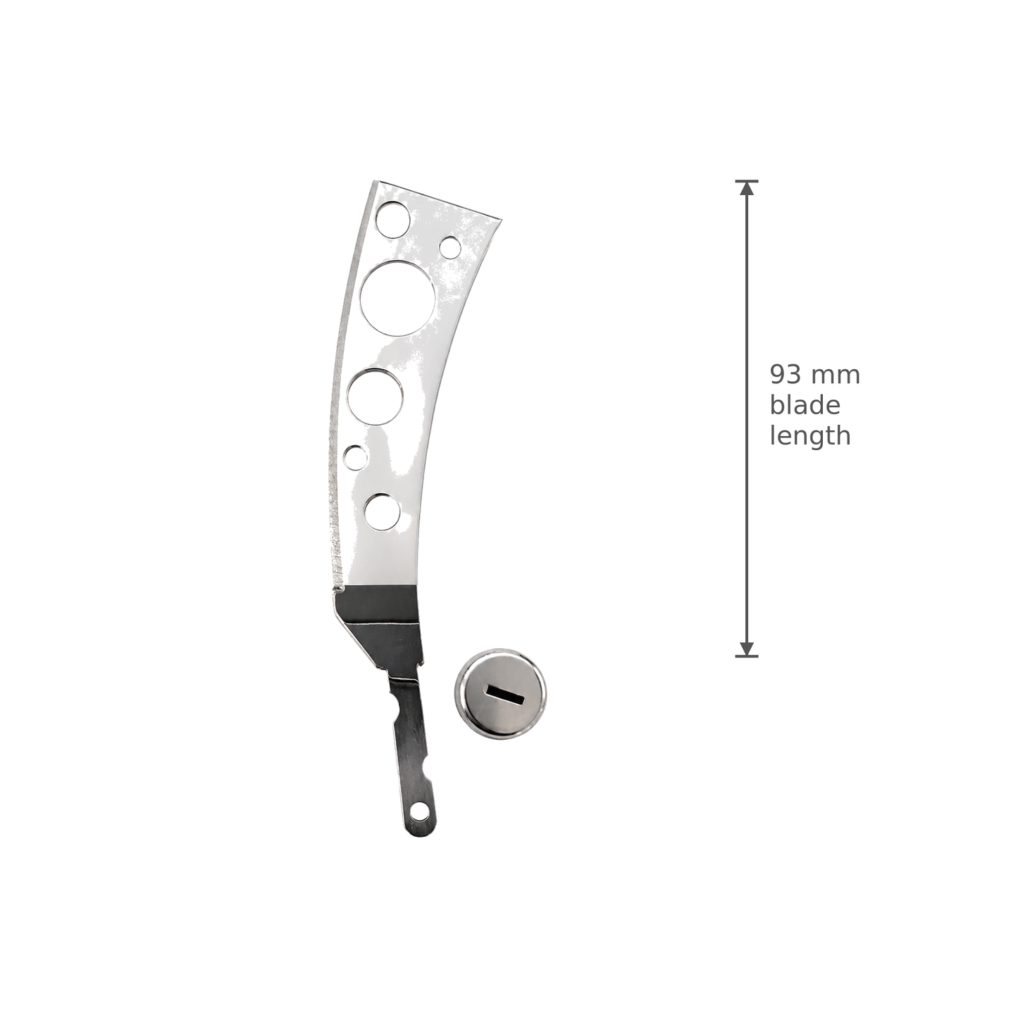 Holey Cheese Knife Blade