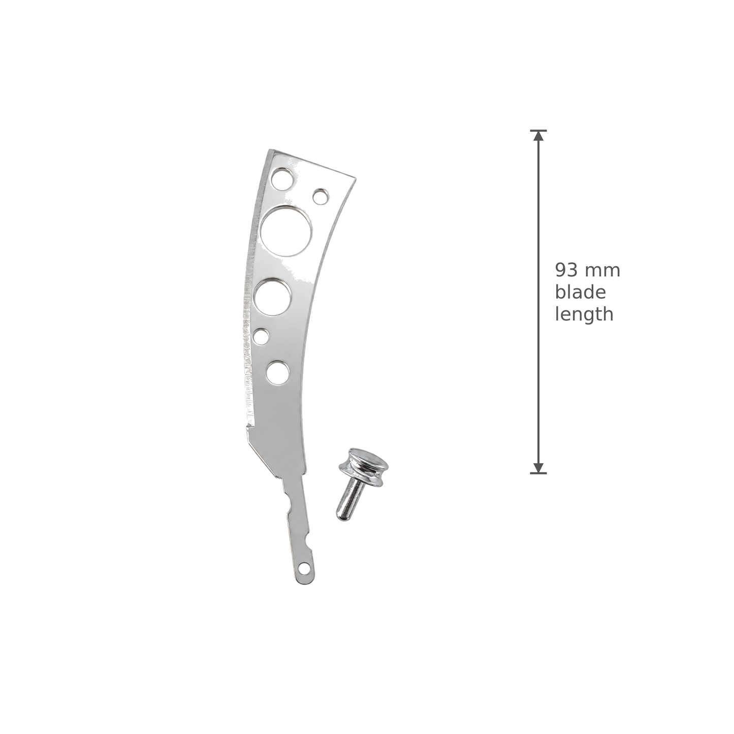 Holey Cheese Knife Blade