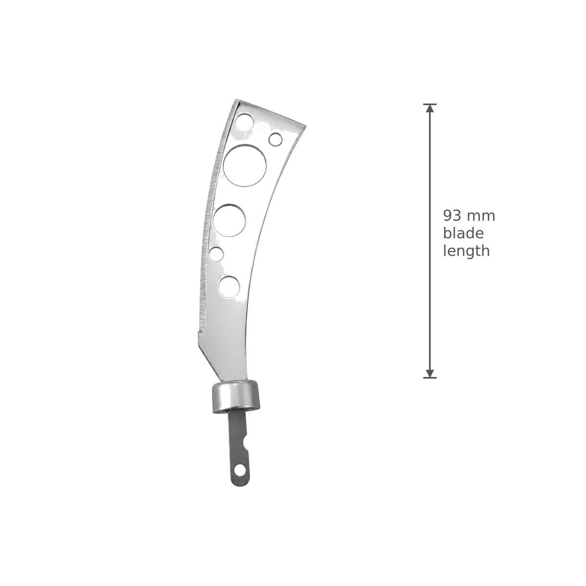 Holey Cheese Knife Blade