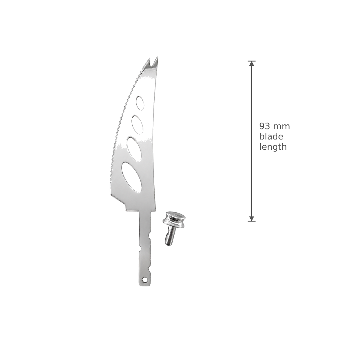 Tapered Style Cheese Knife Blade 93mm