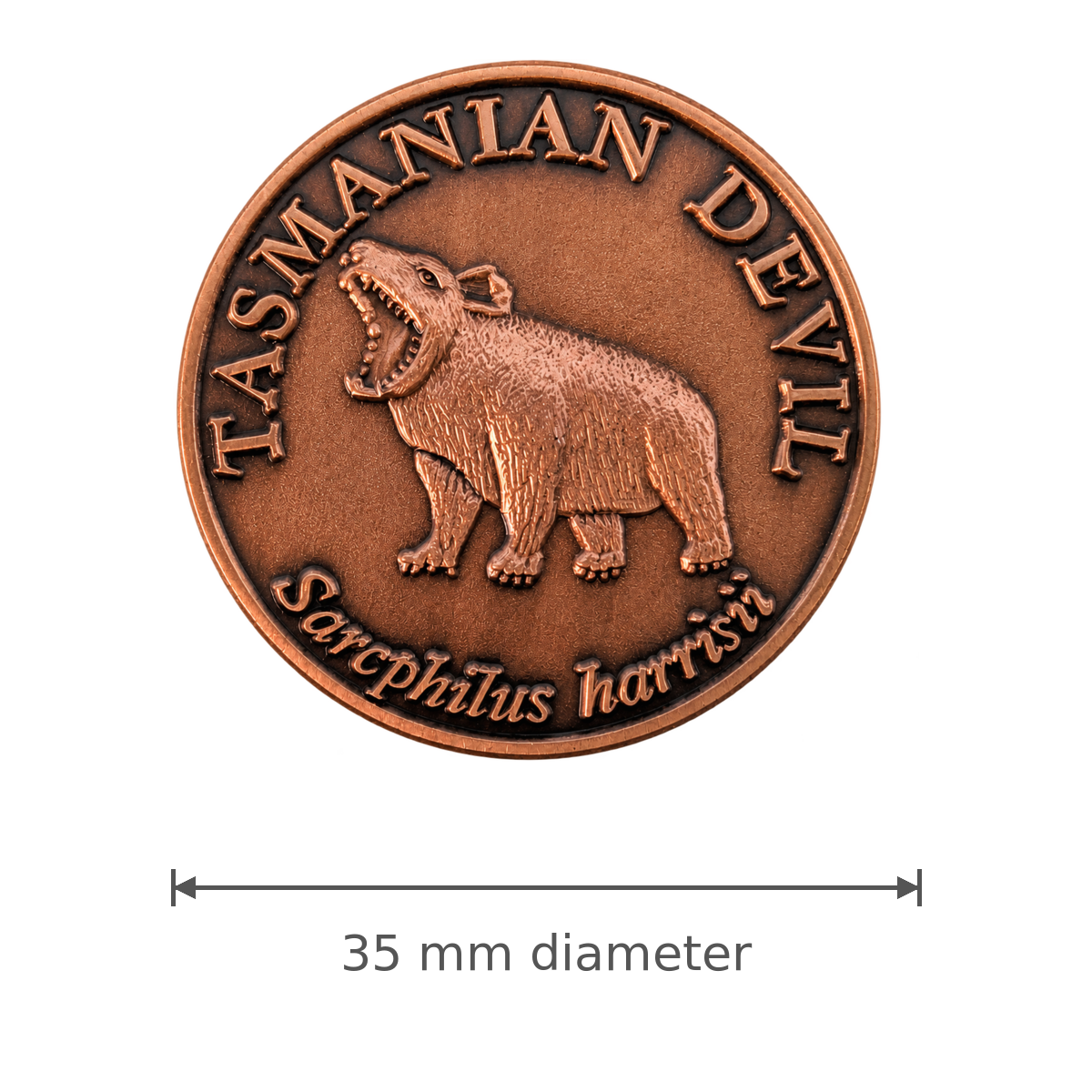 Tassie Wildlife Coin Inserts