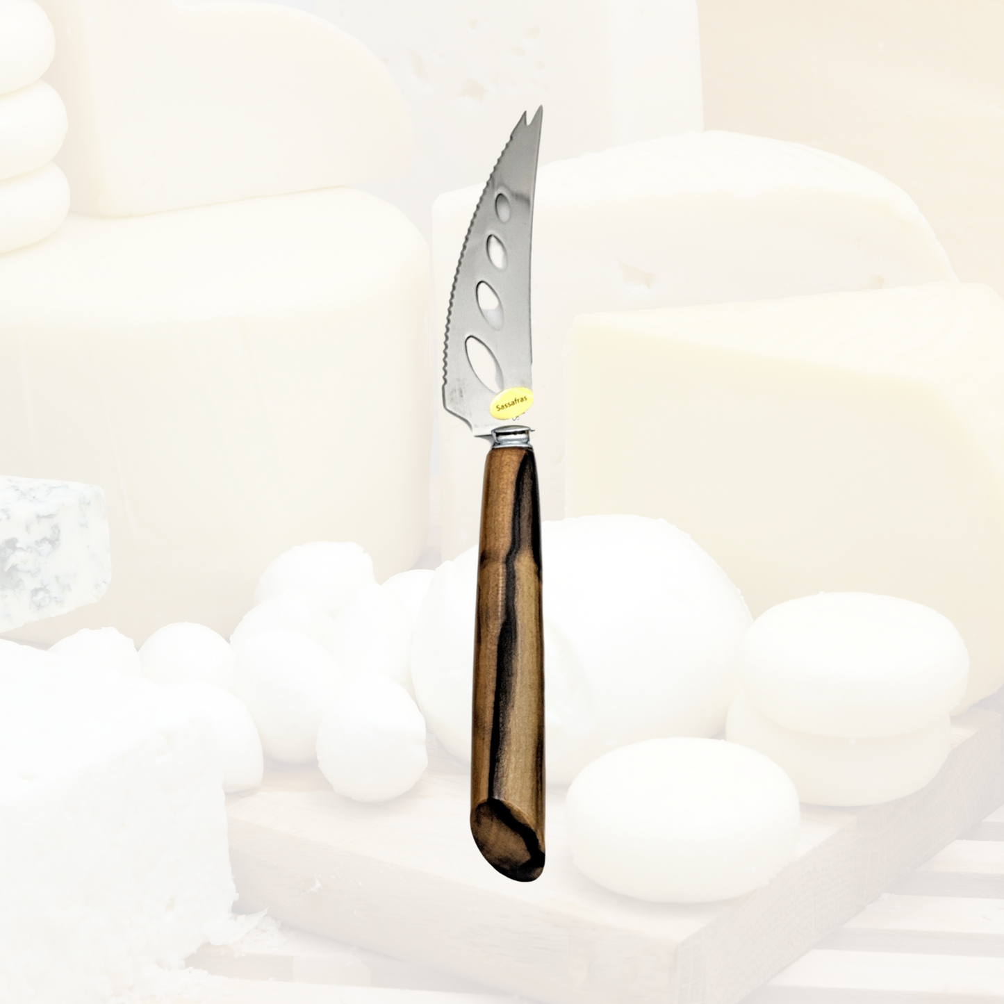 Tapered Holey Cheese Knife